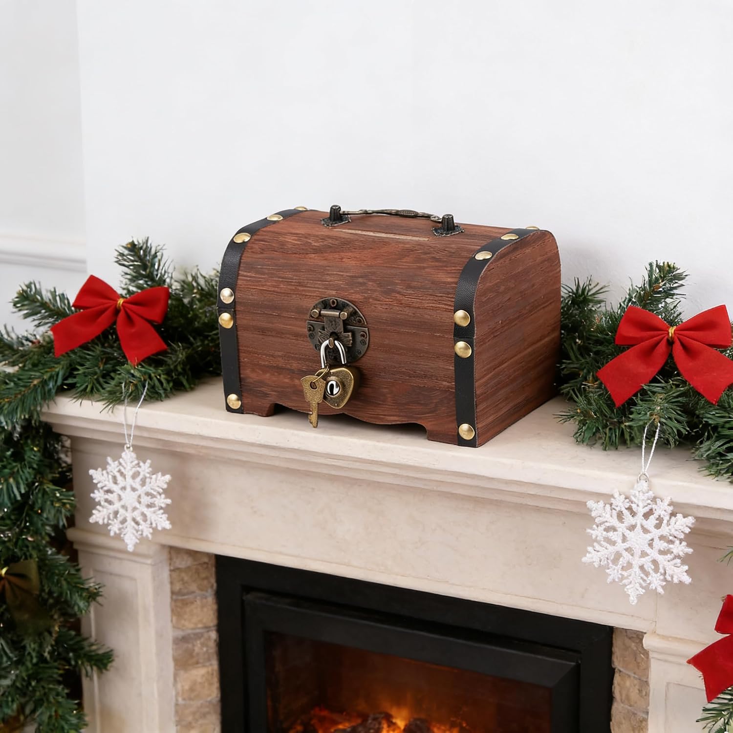 Lockable Wood Storage Chests