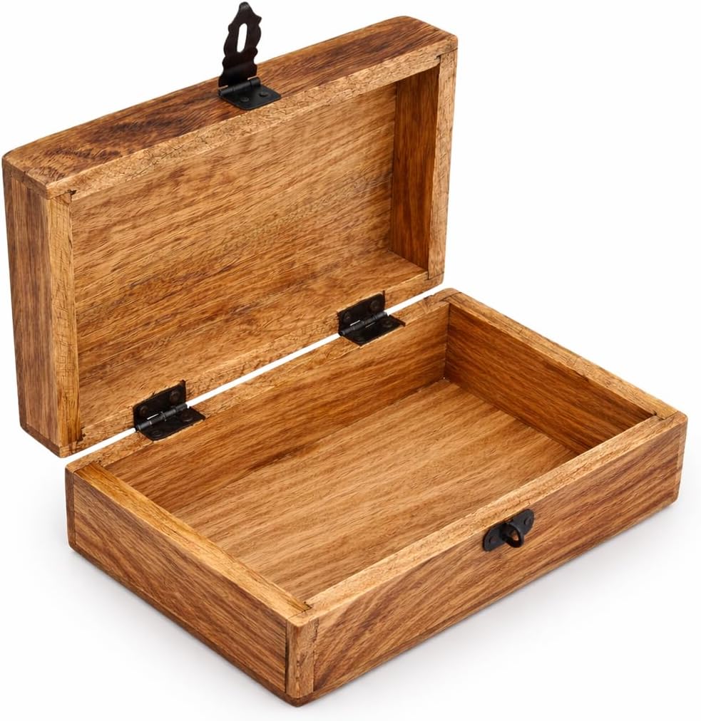 Mini Vintage Lockable Pirate Treasure Storage Chest